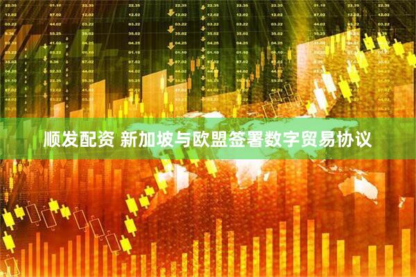 顺发配资 新加坡与欧盟签署数字贸易协议