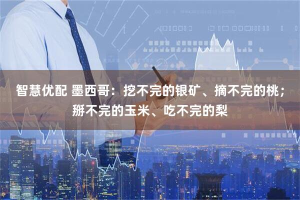 智慧优配 墨西哥：挖不完的银矿、摘不完的桃；掰不完的玉米、吃不完的梨